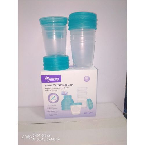CLEARANCE OFFER Mom Easy 6 Pack Breast Milk Storage Cups