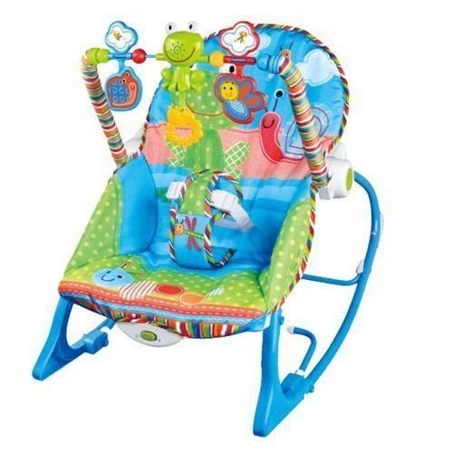 CLEARANCE OFFER Hu-Baby Baby Rocker With Musical Toy Bar & Vibrations