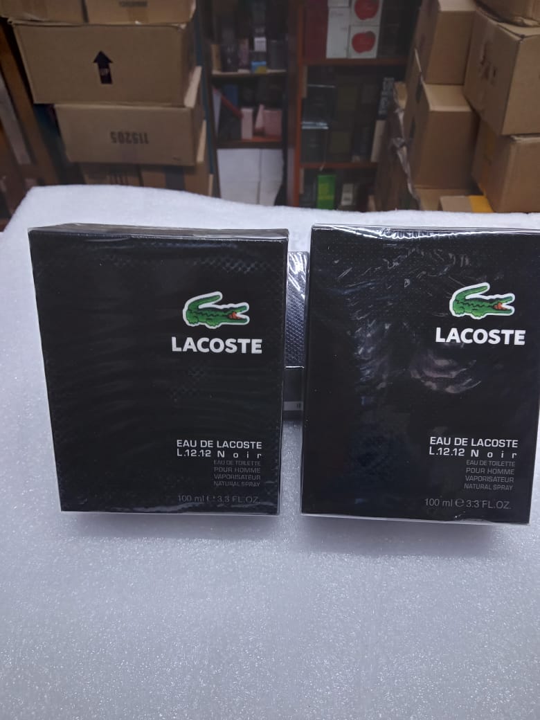 Lacoste L.12.12 Noir Perfume For Men (Very Lasting)100ml EDT