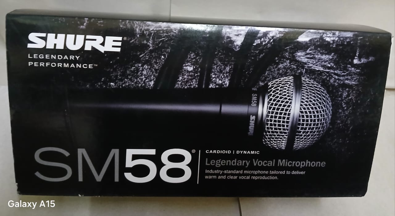 Shure  sm 58Code Microphone Sm58 code microphone ShureHigh quality Shure , microphone, with high sensitivity best microphone for church use or other events