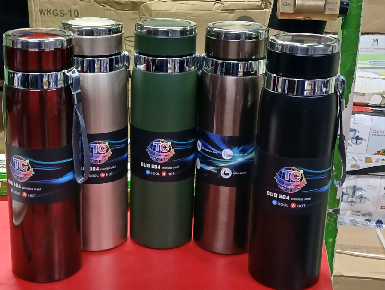 1000ml, 800mlLayer Stainless steel vacuum thermos cup vacuum flask travel cup