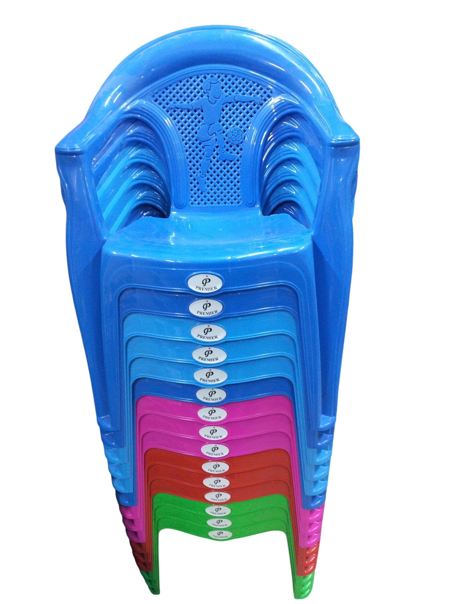 PREMIER BABY CHAIR 1pc Made from high-quality plastic, Kids Chairs prioritize safety and durability. The ergonomic design ensures comfort during playtime