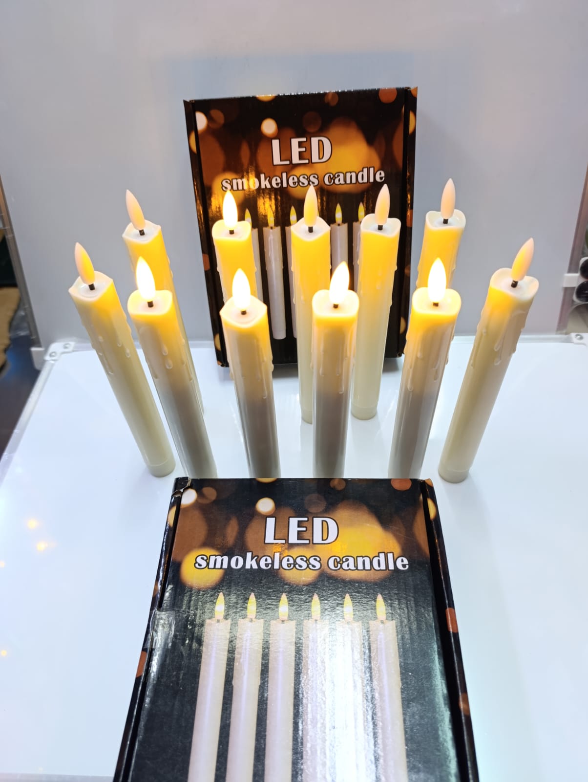 LED Smokeless candles 12Pcs Brand New Very Quality Durable & Stylish  LED Smokeless candles