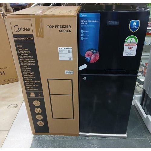 CLEARANCE OFFER Midea 127L Double Door Direct Cool Top Mount Freezer Fridge -
