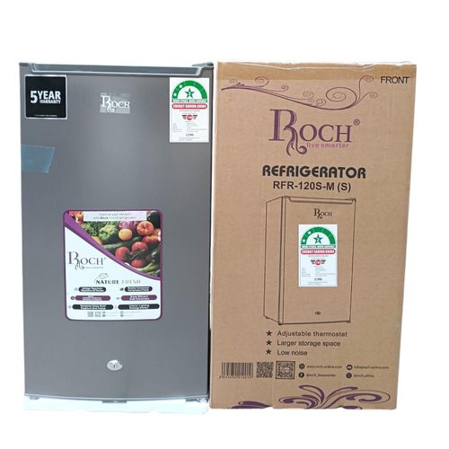 CLEARANCE OFFER Roch RFR-120-S-M SINGLE DOOR FRIDGE 90 LITRES