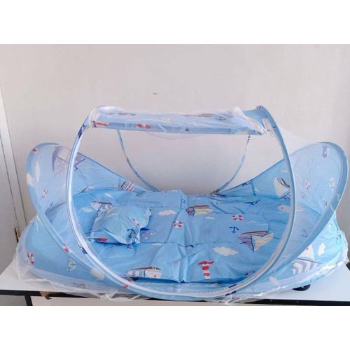 CLEARANCE OFFER Foldable Baby Bassinet Sleeping Nest Mosquito Net
