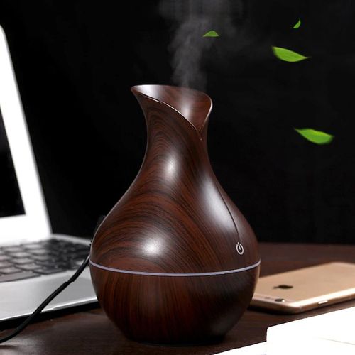 USB Aromatherapy Ultrasonic Humidifier Scent Diffuser + 12pcs Essential Oils Set