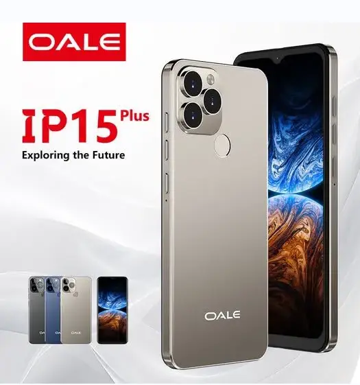 OALE IP15 PLUS CHEAP SMART PHONE RAM 3GB+ROM 32GB DUAL SIM CARD BIG BATTERY 4050MAH.