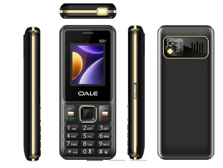 NEW OALE 531 FEATURE PHONE KABAMBE DUAL SIM CARD TWO SIM CARD SLOT HIGH CAPACITY BATTERY LOUND SPEAKER HIGH QUALITY CAMERA