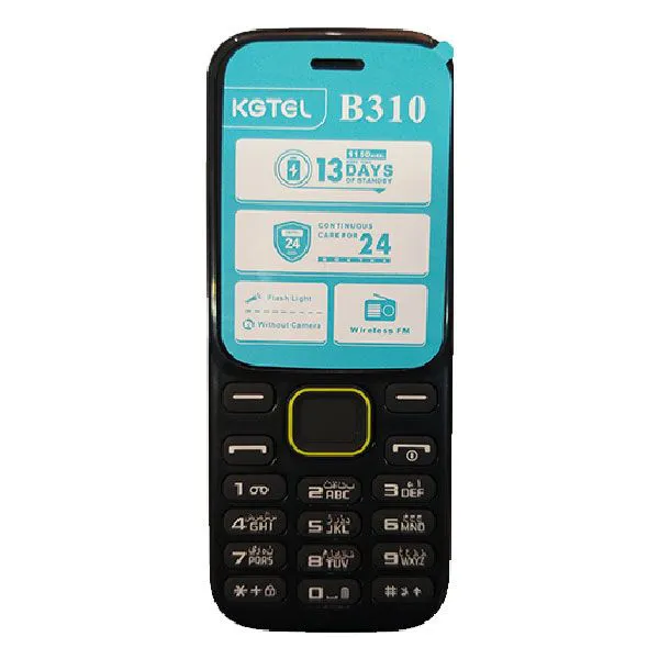 (ON OFFER) NEW ARIVAL KGTEL B310 DUAL SIM (2) SIM CARD SLOT FM RADIO KABAMBE PHONE KATULULU MULIKA MWIZI FEATURED PHONE