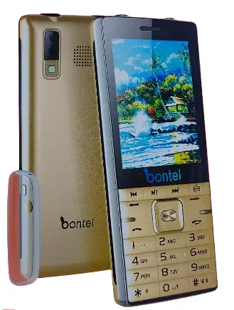 BONTEL Q4 BIG BATTERY 3000MAH SCREEN 2.8’’ BIG & GOOD TORCH QUAD SIM FOUR SIM CARD SLOT DIGITAL CAMERA WIRELESS FM AND RECORDER BLUETOOTH POWERFULL SPEAKER KABAMBE/MULIKA MWIZI PHONE