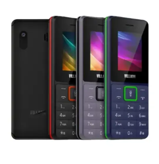 VILLAON V5606 Phone 1.77 Inch Display Dual Sim 1000mAh Battery Rear Smart Camera Bright Torch Memory card and Bluetooth Supported V 5606 Feature Phones Mobile