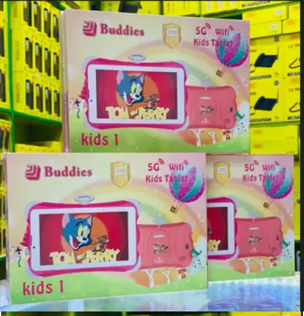 PROMOTION!!! BUDDIES KIDS 1 STUDY 5G WIFI TABLETS 8GB RAM + 256GB STORAGE With BOTH SIM CARD SLOT AND MEMORY CARD SLOT