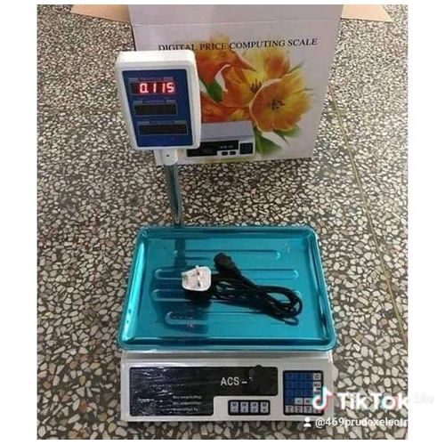 ACS Original 30 Digital Weighing Scale - Up To 30Kgs WITH ARM