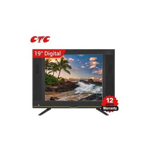 CTC 19"inches Digital HD LED TV - Black