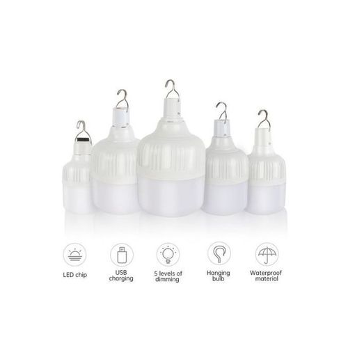 Dp Light LED Rechargeable Bulb With USB - 20 W