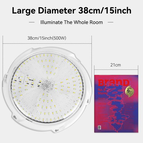 MODI 36W LED Solar Ceiling Light Outdoor Indoor Solar Lamp Dimmable With Panel