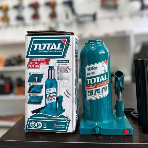 TOTAL Hydraulic bottle jack 10Ton