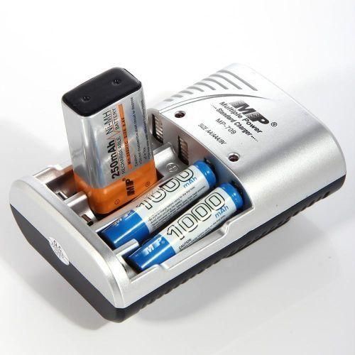 Multiple Power Universal Mp AA/AAA/9V RECHARGEABLE BATTERIES CHARGER