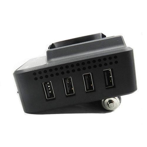 200W Car Power Inverter With Double Ports And USB Port