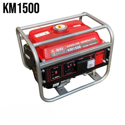 KMAX 1.2KW Petrol Generator 5L Tank , 80CC , 154F Engine , Recoil Start , DC and AC Output Gasoline Generator
