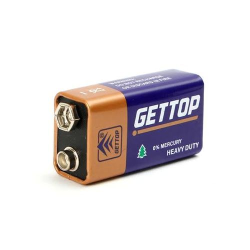 Gettop 9v Microphone Battery - 2 Pcs