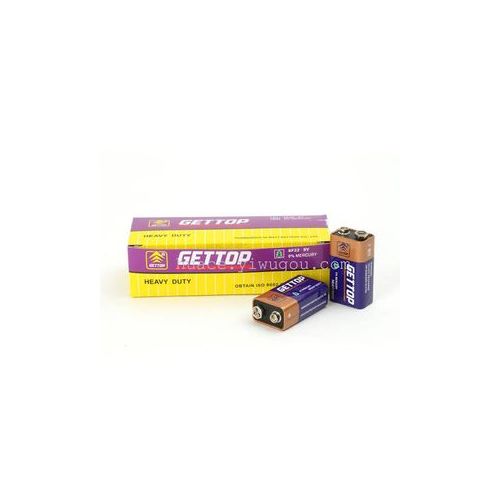 Gettop 9v Microphone Battery - 2 Pcs