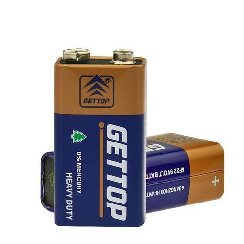 Gettop 9v Microphone Battery - 2 Pcs