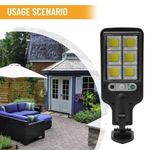 Solar Light Solar Sensor Light Flood LED Light Motion Sensor With Mounting Accessories