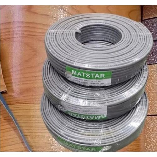 Mat Star 1.5 Twin Cable + Earth Flat Power Electrical Cable