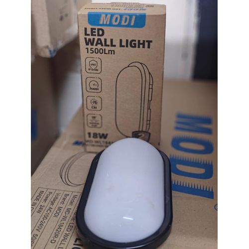 MODI Moisture Proof Lamps Round Bulkhead Wall Light - 24 WATTS oval