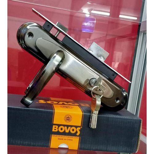 Bovos Flush Door Lock.Hardy,rust free,quality lock for both steel and wooden door