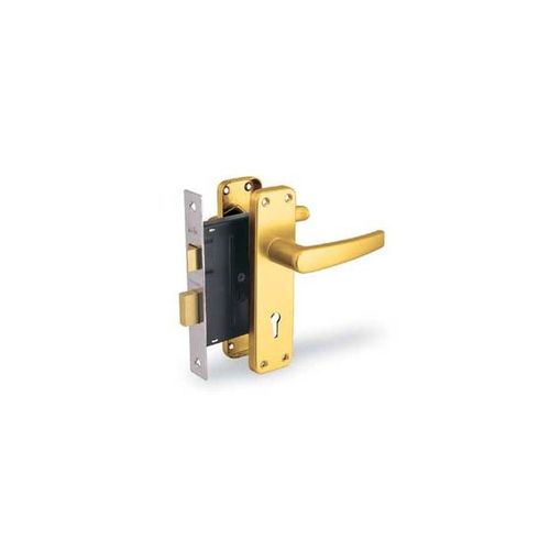 Yale 2 Lever Lock Door Lock-Robin Gold