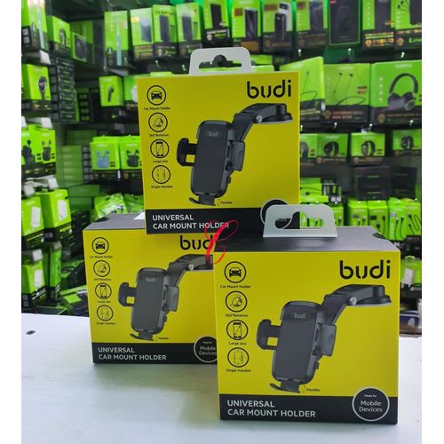 Budi CM555B Universal Car Mount Holder – Secure And Adjustable For All Smartphones