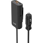 118W USB C Car Fast Charger - Dual Ports PPS PD 118W Type C Super Fast Charging + QC3.0 18W Cigarette Lighter USB Adapter For Laptop Tablet MacBook IPad IPhone Android Pixel Series Phones