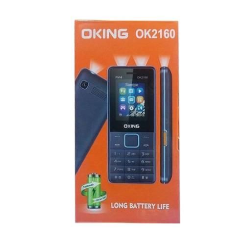 Oking OK2160,1.77" Screen Kabambe,Wireless FM,Camera,Bright Touch, 1000mAh(Dual Sim) - Black