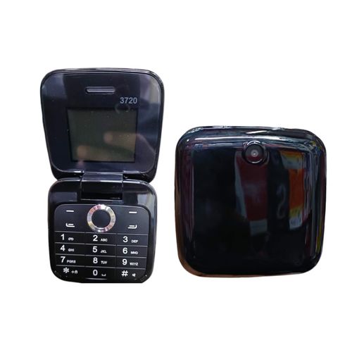 Bontel 3720 1.77 Inch Color Display, Flip Phone Black