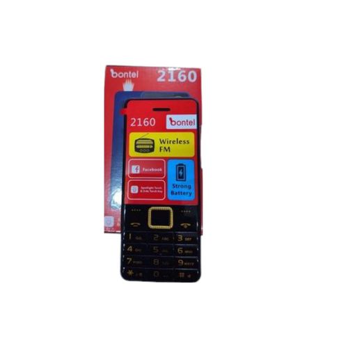 Bontel 2160 Dual Sim Cellphone - Black