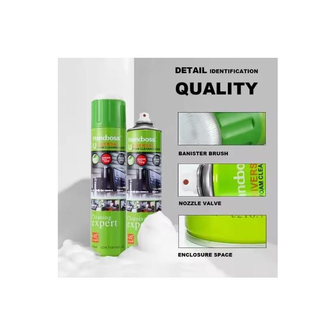 UltraFoam Pro+ Multi-Surface Deep Cleaning Foam – Powerful, Streak-Free Formula for Kitchen, Bathroom, Auto & More – Cuts Grease, Lifts Grime, Fresh Citrus Scent"