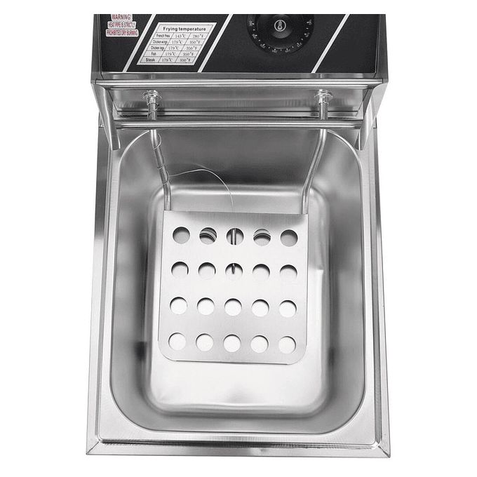 "Sokany 3-Litre Electric Deep Fryer Machine – Compact Home Deep Fryer with Adjustable Temperature Control, Fast Heating, and Stainless Steel Design – Ideal for Crispy Fries, Chicken, Snacks & More"
