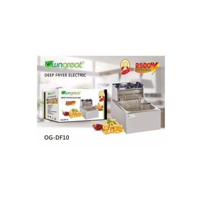 "Sokany 3-Litre Electric Deep Fryer Machine – Compact Home Deep Fryer with Adjustable Temperature Control, Fast Heating, and Stainless Steel Design – Ideal for Crispy Fries, Chicken, Snacks & More"