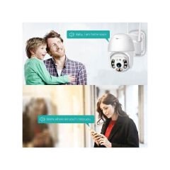 360° Wireless Smart WiFi CCTV Camera – 1080P HD PTZ with Night & Day Vision, Motion Detection, Two-Way Audio, Mobile Surveillance & IP66 Waterproof | ONVIF Supported