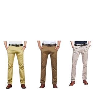 3 "Men's Original Khaki Trousers – Classic Straight-Leg Fit, Mid-Rise Waist, Durable Cotton-Twill Fabric, Timeless Everyday Essential for Work or Casual Wear"