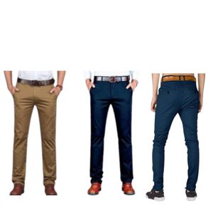 3 "Men's Original Khaki Trousers – Classic Straight-Leg Fit, Mid-Rise Waist, Durable Cotton-Twill Fabric, Timeless Everyday Essential for Work or Casual Wear"