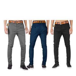 3 "Men's Original Khaki Trousers – Classic Straight-Leg Fit, Mid-Rise Waist, Durable Cotton-Twill Fabric, Timeless Everyday Essential for Work or Casual Wear"