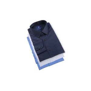 "Fashion 3-Pack Turkey Men's Official Shirts - Premium Slim Fit Design - 100% Pure Cotton for Unmatched Comfort and Style - Perfect for Formal and Casual Wear"