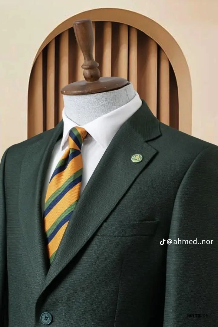 Fashion Men's Suit 2 Piece Set Blazers and Pants Classic Business Gentleman Formal Groom Wedding Dress Plus Size High Quality Suit
