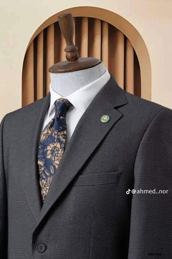 Fashion Men's Suit 2 Piece Set Blazers and Pants Classic Business Gentleman Formal Groom Wedding Dress Plus Size High Quality Suit