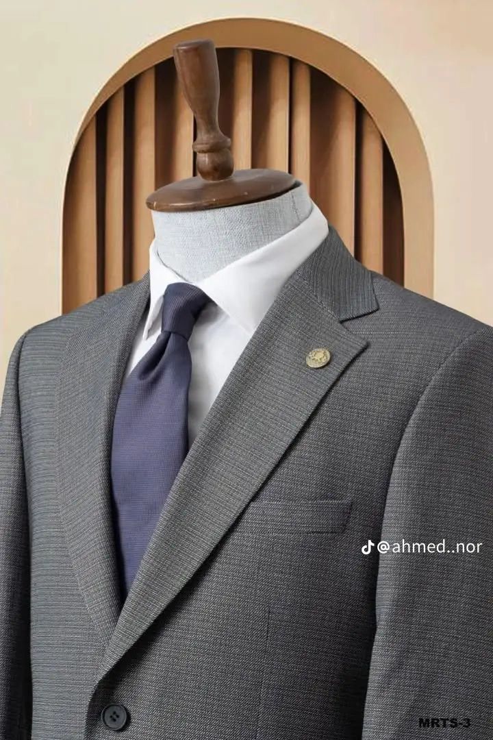 Fashion Men's Suit 2 Piece Set Blazers and Pants Classic Business Gentleman Formal Groom Wedding Dress Plus Size High Quality Suit