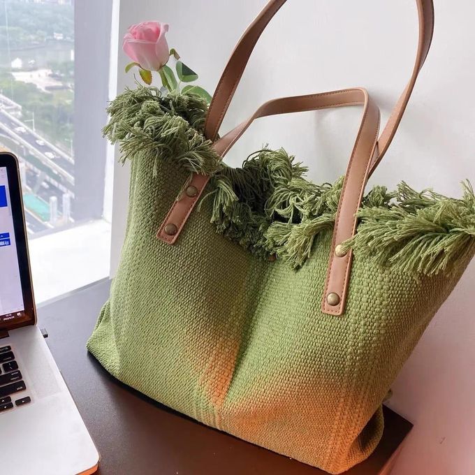 Summer Vibes Women’s Tote Bag – Large Capacity Travel Shopper Handbag, Stylish Ladies Shoulder Bag for Beach, Work & Everyday Use